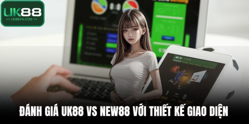 Đánh giá UK88 vs New88 với thiết kế giao diện 