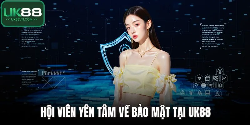 Hội viên yên tâm về bảo mật tại UK88