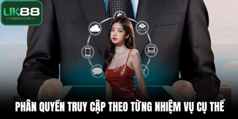 Phân quyền truy cập theo từng nhiệm vụ cụ thể